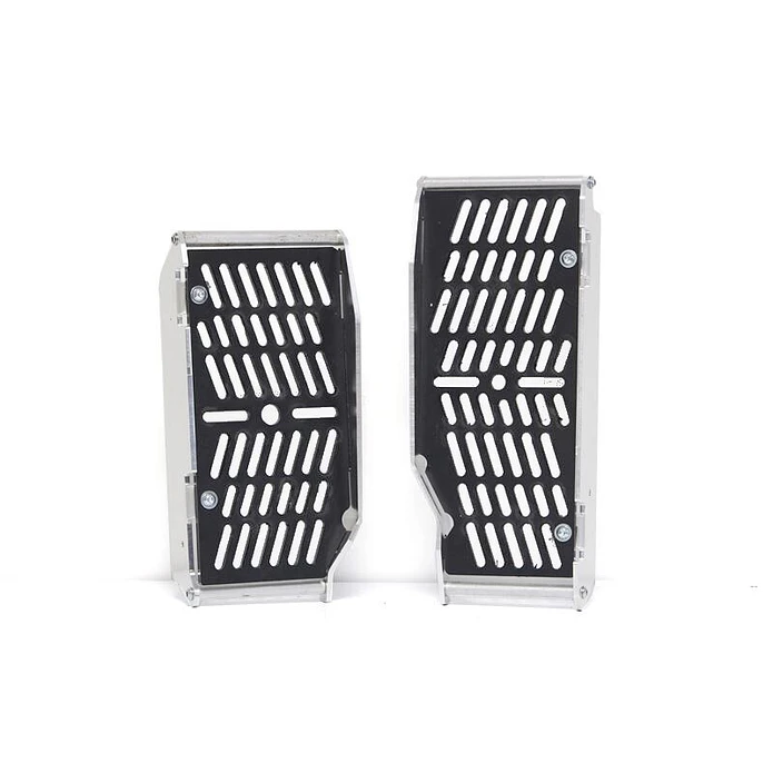Proteção de Radiador AXP Xtrem Preto TM Racing EN125Fi 2T / EN144Fi 2T / EN250 ES 2T / EN250Fi ES 2T / EN300 ES 2T / EN300Fi ES 2T 2022 1