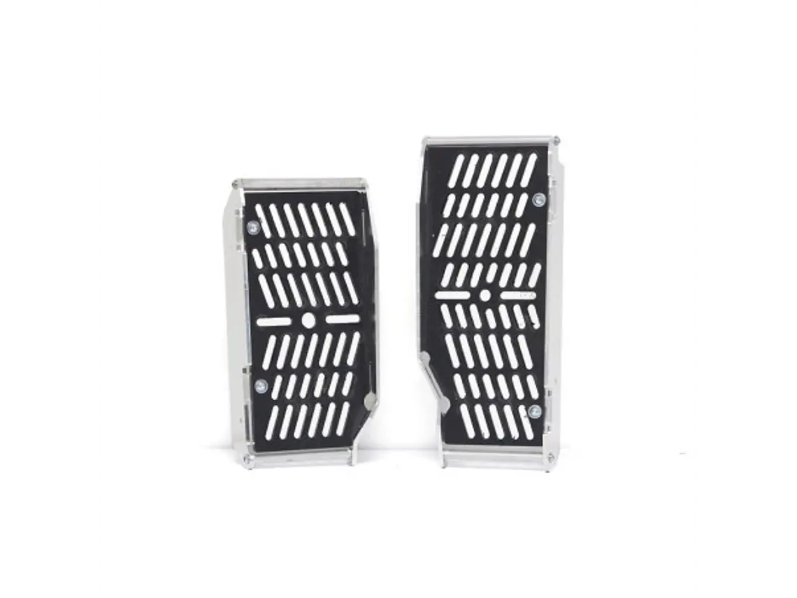 Proteção de Radiador AXP Xtrem Preto TM Racing EN125Fi 2T / EN144Fi 2T / EN250 ES 2T / EN250Fi ES 2T / EN300 ES 2T / EN300Fi ES 2T 2022 2