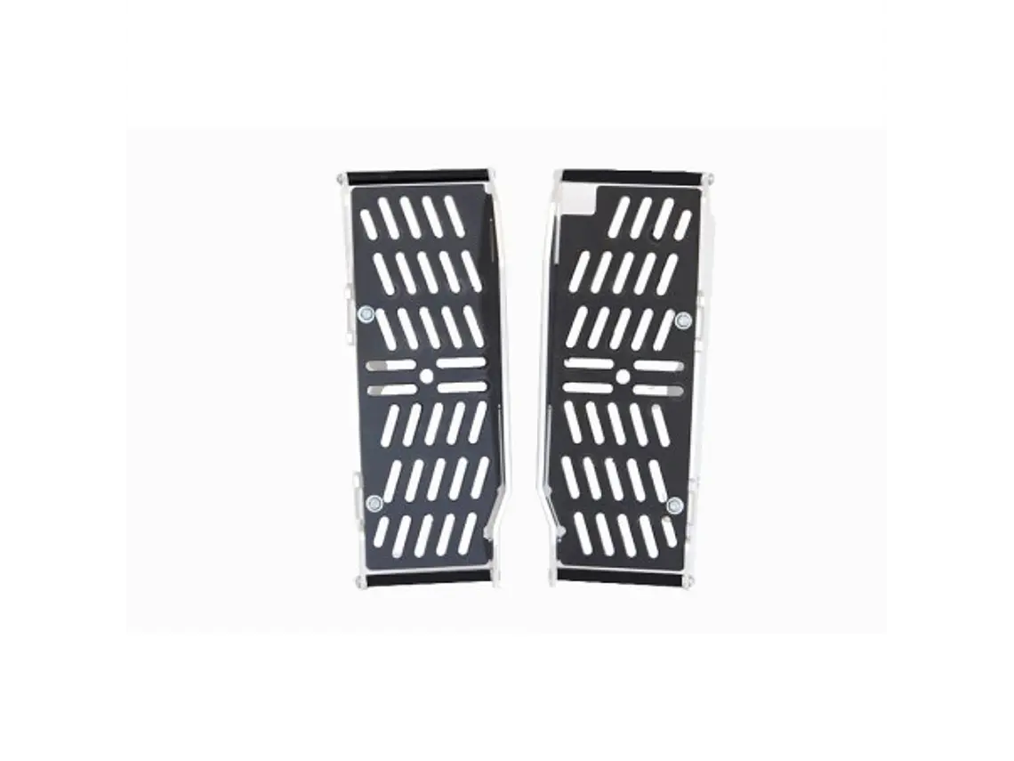 AXP Radiator Protectors Aluminium/black TM Racing EN250Fi 4T / EN300Fi 4T 2022 2