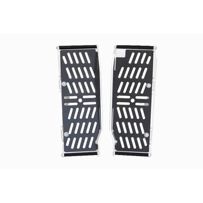 AXP Radiator Protectors Aluminium/black TM Racing EN250Fi 4T / EN300Fi 4T 2022 2