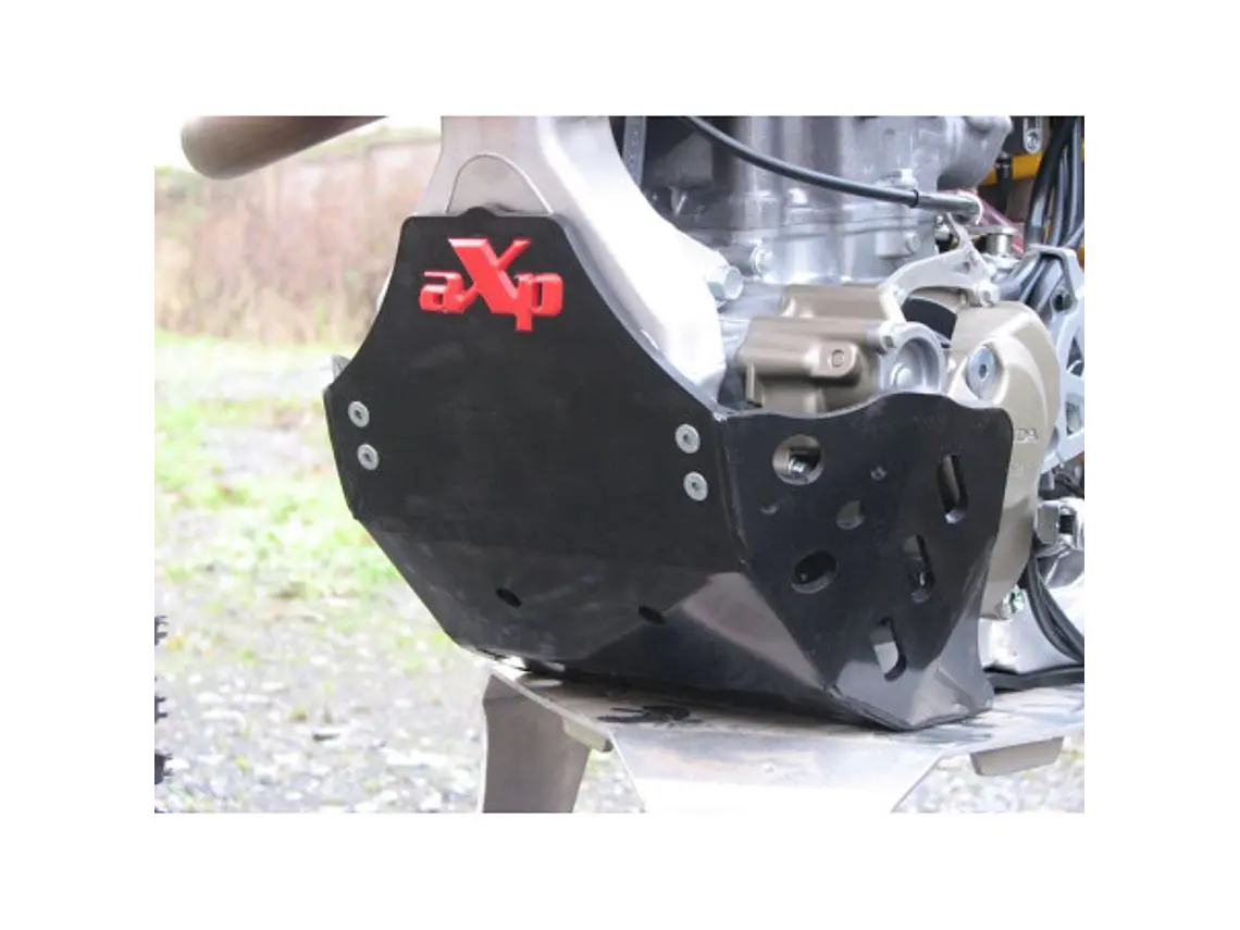 Proteção de Carter AXP PEAD Preto Honda CRF450X 2005-2013 3