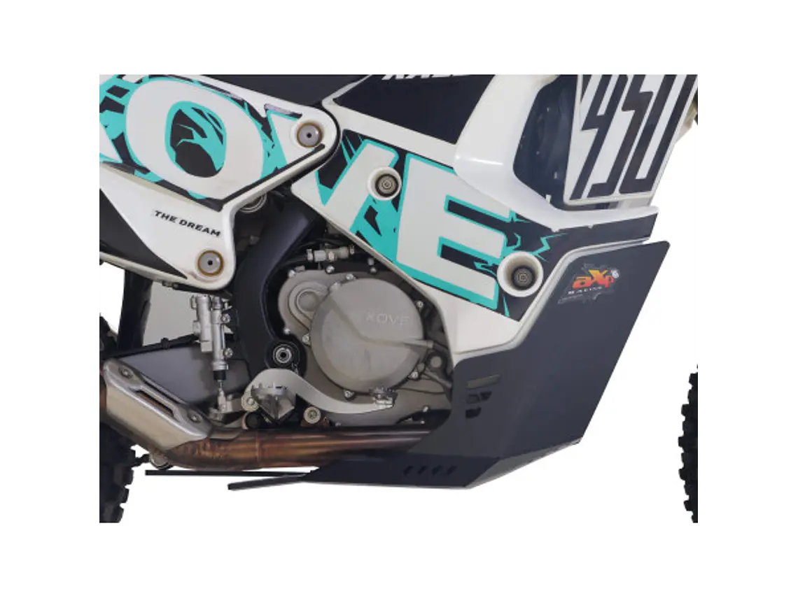 Proteção de Cárter AXP Adventure - HDPE 8 Mm Kove 450 RALLY 2023-2026 4