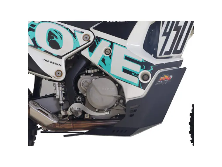 Proteção de Cárter AXP Adventure - HDPE 8 Mm Kove 450 RALLY 2023-2026 4