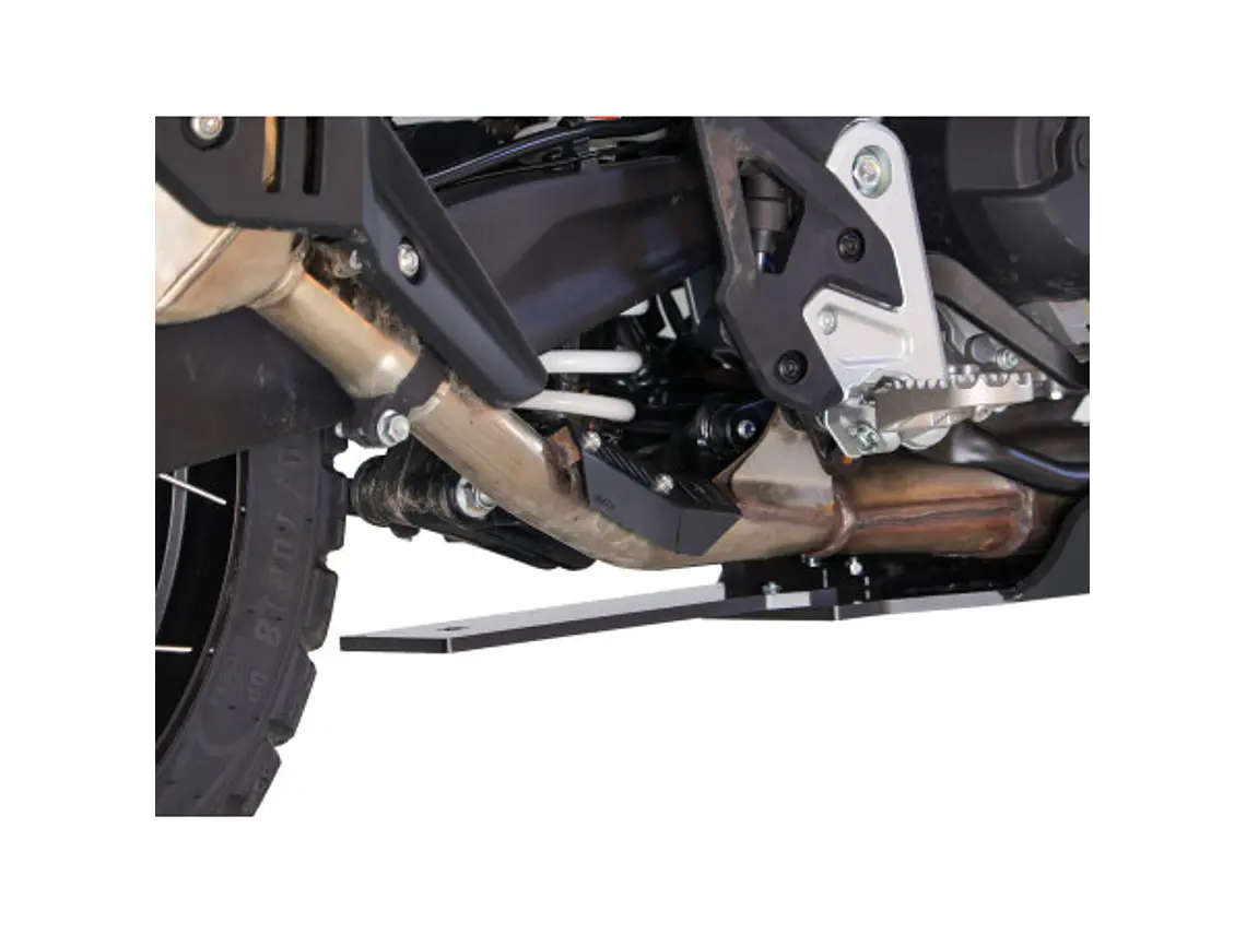 Protetor de Biela AXP HDPE - Preto CF Moto 450 MT / IBEX 450 2024-2026 3