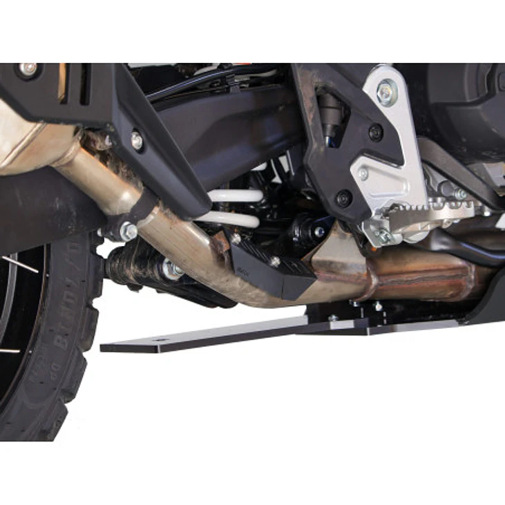 Protetor de Biela AXP HDPE - Preto CF Moto 450 MT / IBEX 450 2024-2026 3