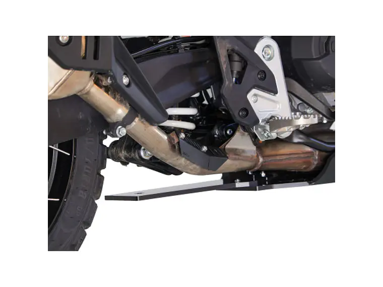 Protetor de Biela AXP HDPE - Preto CF Moto 450 MT / IBEX 450 2024-2026 3