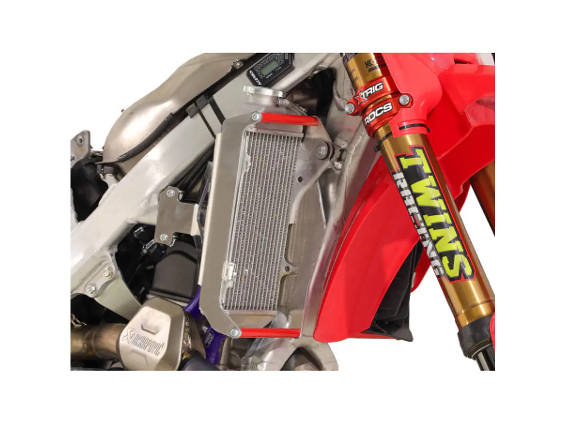 AXP Radiator Protectors - Aluminium Honda CRF450R / CRF450RX 2025-2026 3