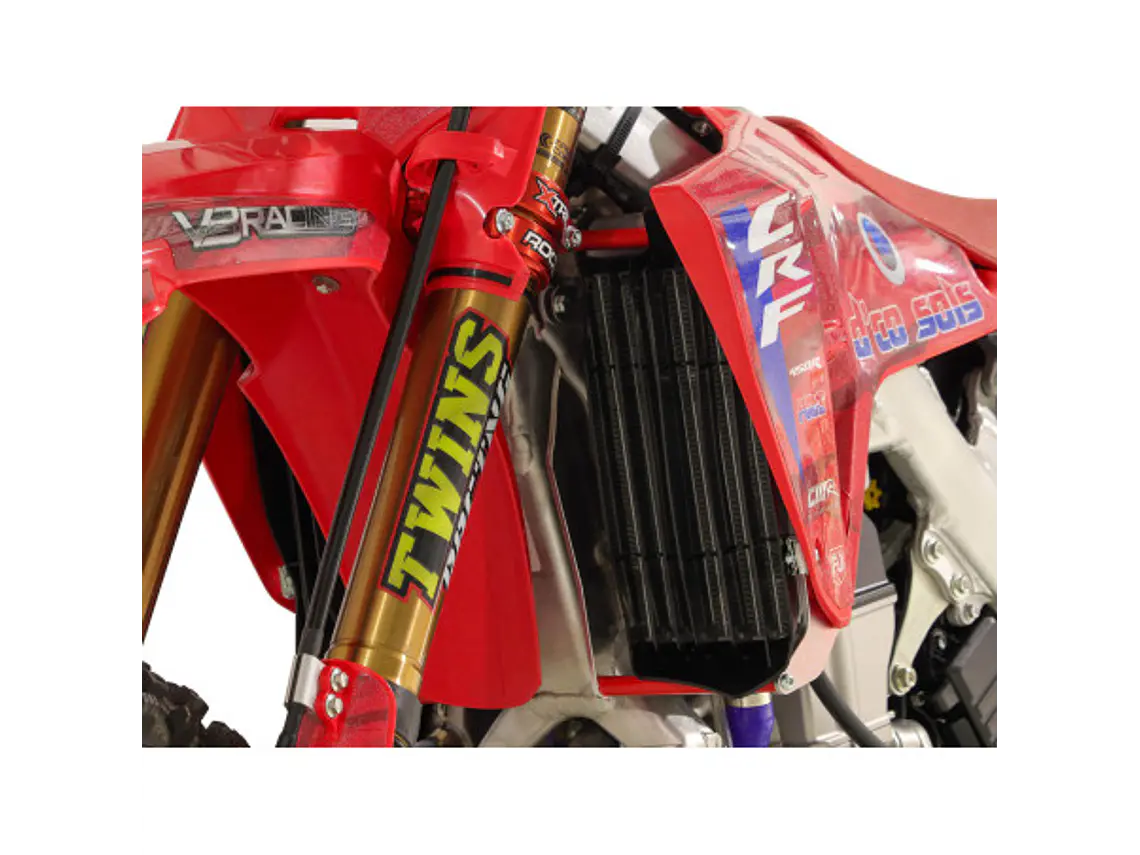 AXP Radiator Protectors - Aluminium Honda CRF450R / CRF450RX 2025-2026 6