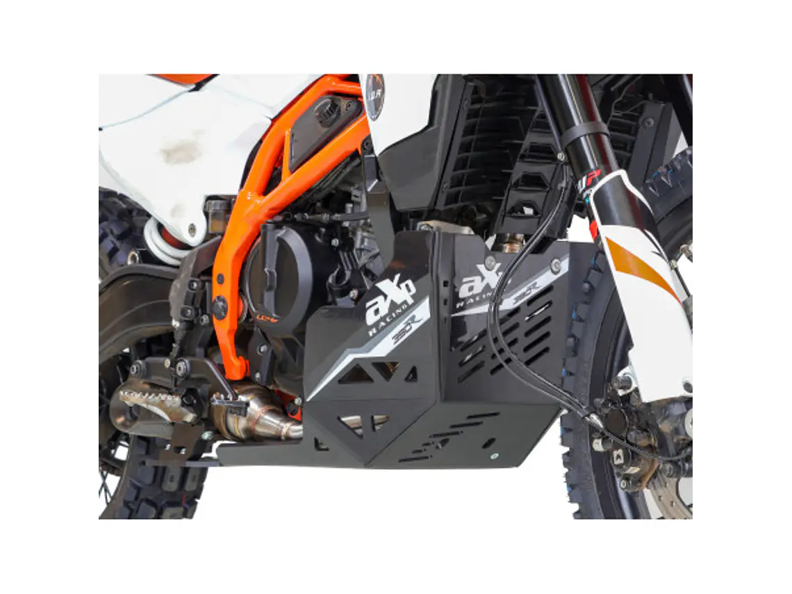 Proteção de Cárter AXP Adventure - HDPE 8 Mm KTM 390 Adventure R / 390 Adventure X / 390 Enduro R 2025-2026 3
