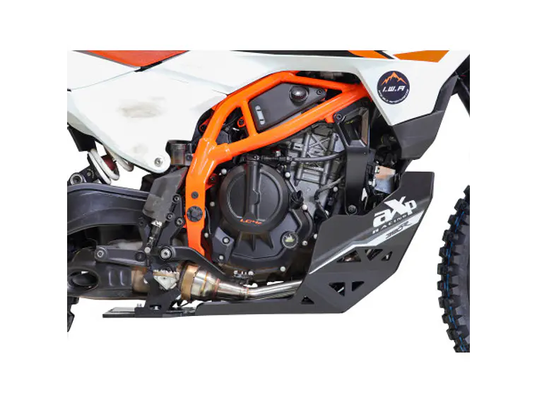 Proteção de Cárter AXP Adventure - HDPE 8 Mm KTM 390 Adventure R / 390 Adventure X / 390 Enduro R 2025-2026 4