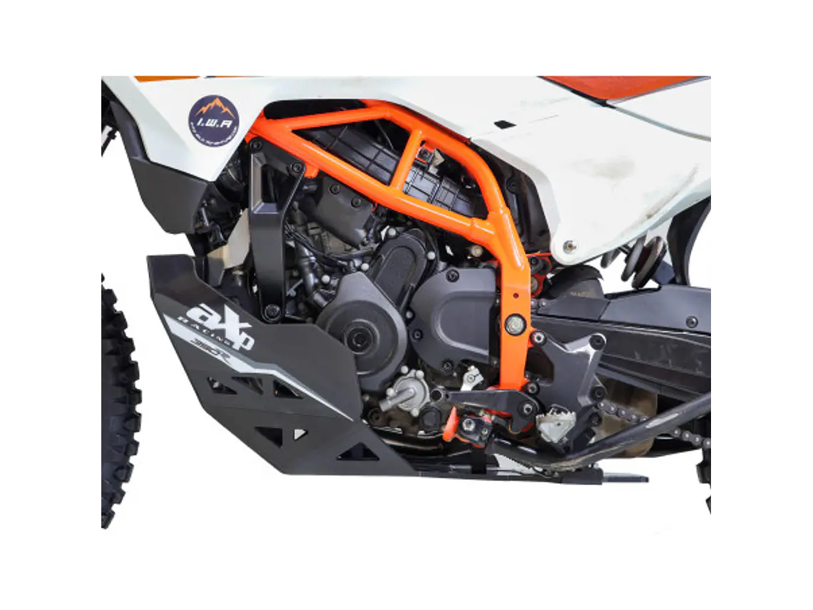 Proteção de Cárter AXP Adventure - HDPE 8 Mm KTM 390 Adventure R / 390 Adventure X / 390 Enduro R 2025-2026 6