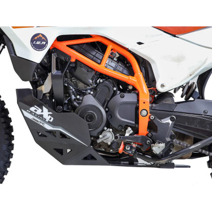 Proteção de Cárter AXP Adventure - HDPE 8 Mm KTM 390 Adventure R / 390 Adventure X / 390 Enduro R 2025-2026 6