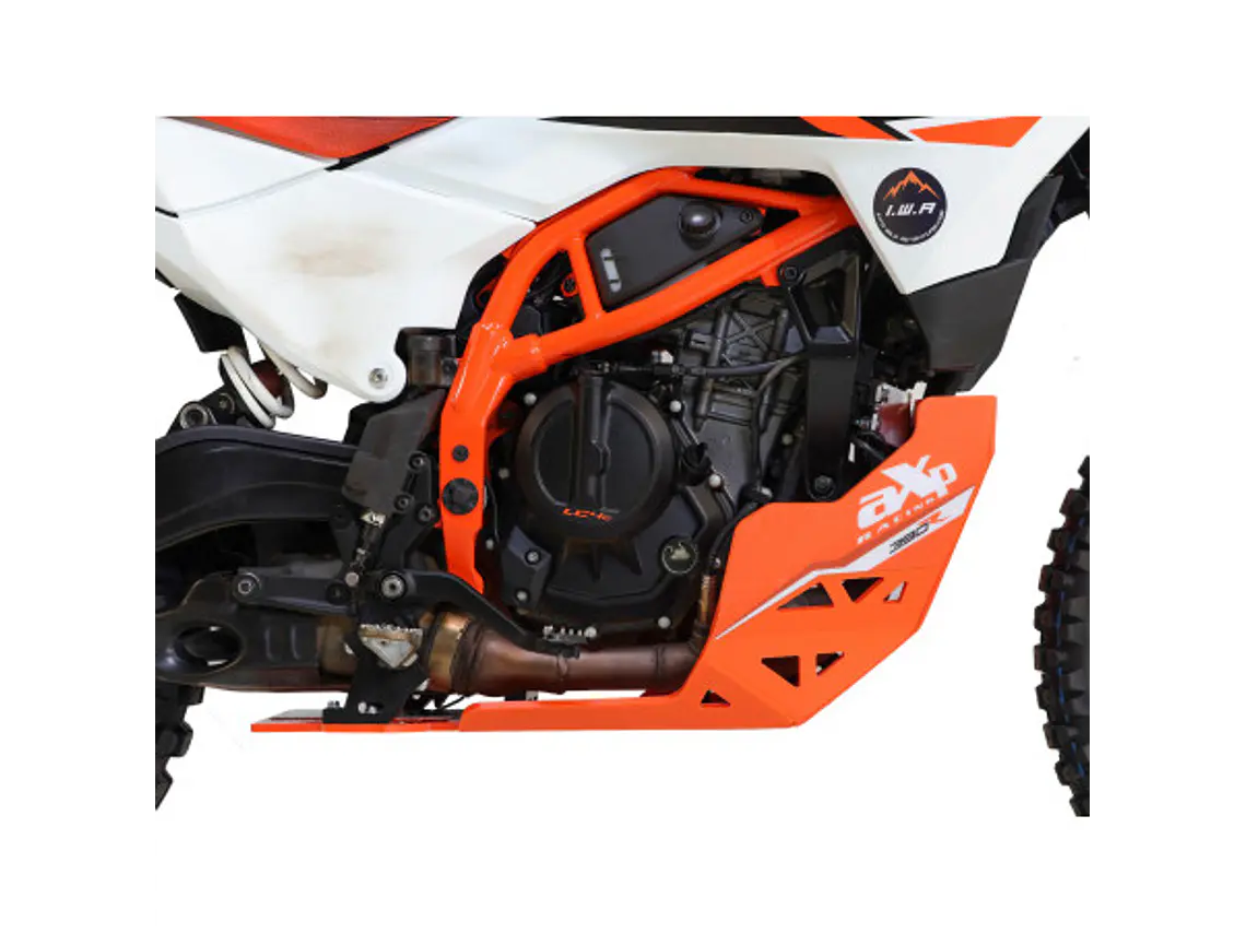 Proteção de Cárter AXP Adventure - HDPE 8 Mm KTM 390 Adventure R / 390 Adventure X / 390 Enduro R 2025-2026 4