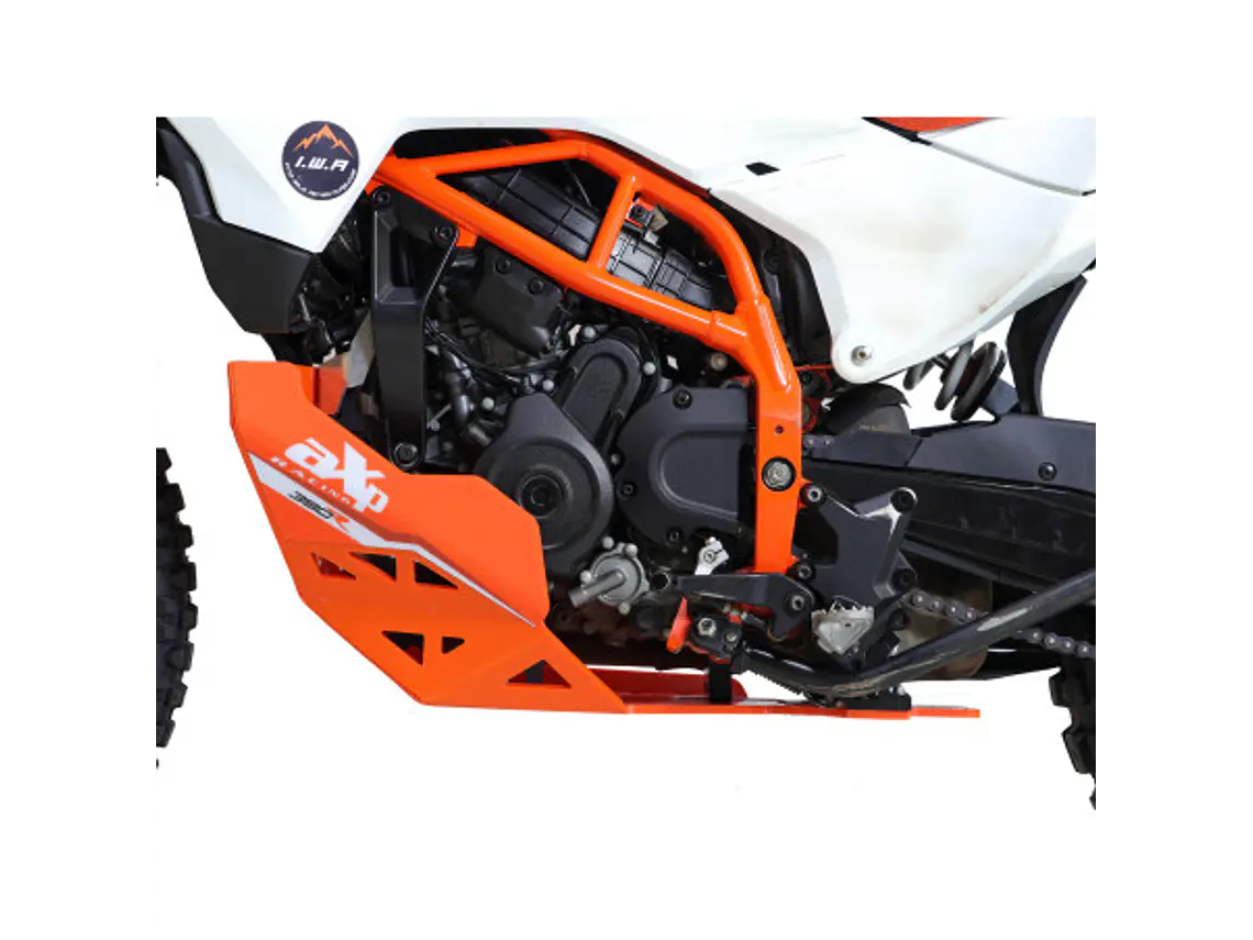 Proteção de Cárter AXP Adventure - HDPE 8 Mm KTM 390 Adventure R / 390 Adventure X / 390 Enduro R 2025-2026 6