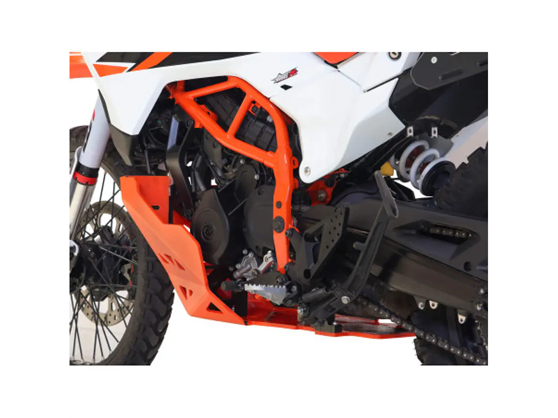 Proteção de Cárter AXP Adventure - HDPE 8 Mm KTM 390 Adventure R / 390 Adventure X / 390 Enduro R 2025-2026 7