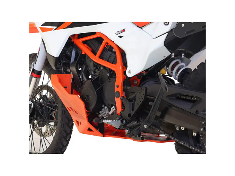 Proteção de Cárter AXP Adventure - HDPE 8 Mm KTM 390 Adventure R / 390 Adventure X / 390 Enduro R 2025-2026 7
