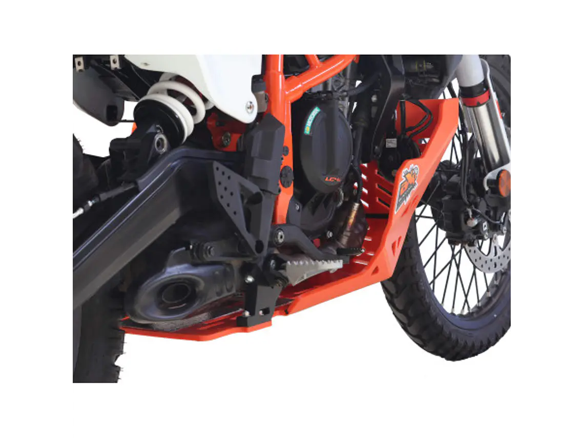 Proteção de Cárter AXP Adventure - HDPE 8 Mm KTM 390 Adventure R / 390 Adventure X / 390 Enduro R 2025-2026 8