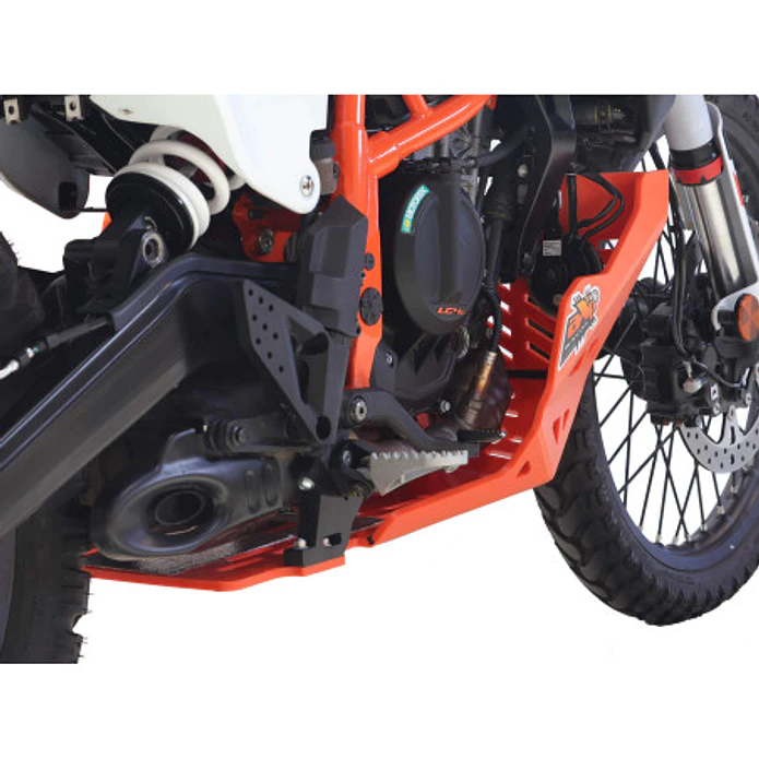Proteção de Cárter AXP Adventure - HDPE 8 Mm KTM 390 Adventure R / 390 Adventure X / 390 Enduro R 2025-2026 8