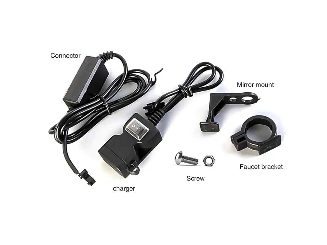 Carregador de Telemóvel para Mota USB 4