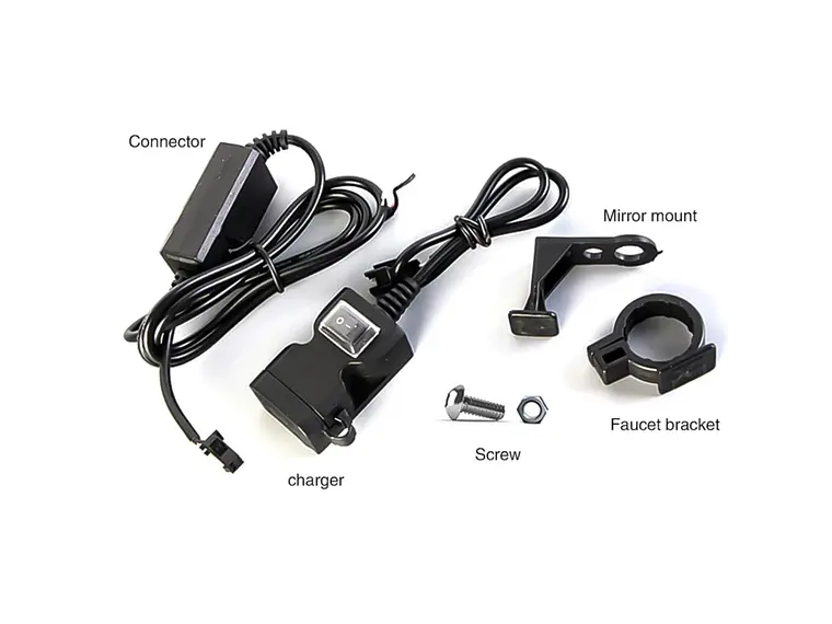 Carregador de Telemóvel para Mota USB 4