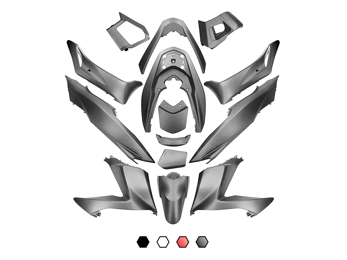 Kit Plásticos Honda PCX 125 2015-2018 Allpro  2