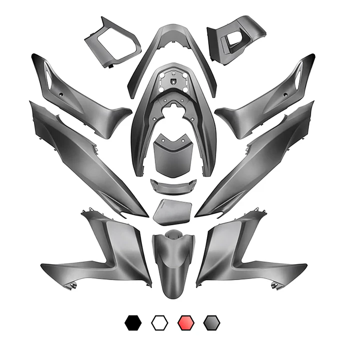 Kit Plásticos Honda PCX 125 2015-2018 Allpro  2