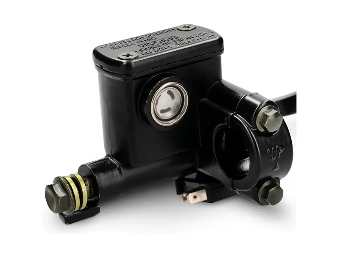 Manete c/ Bomba de Travão Direita Universal Completa Preto AllPro  3