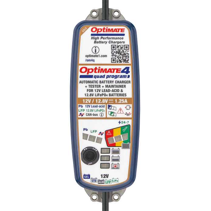 Carregador de Baterias Optimate 4 Premium TM630-PR  2