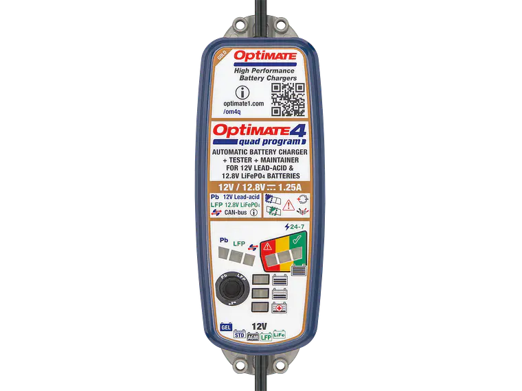 Carregador de Baterias Optimate 4 Premium TM630-PR  2