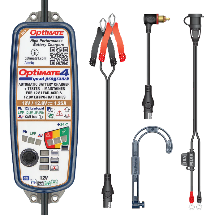 Carregador de Baterias Optimate 4 Premium TM630-PR  3