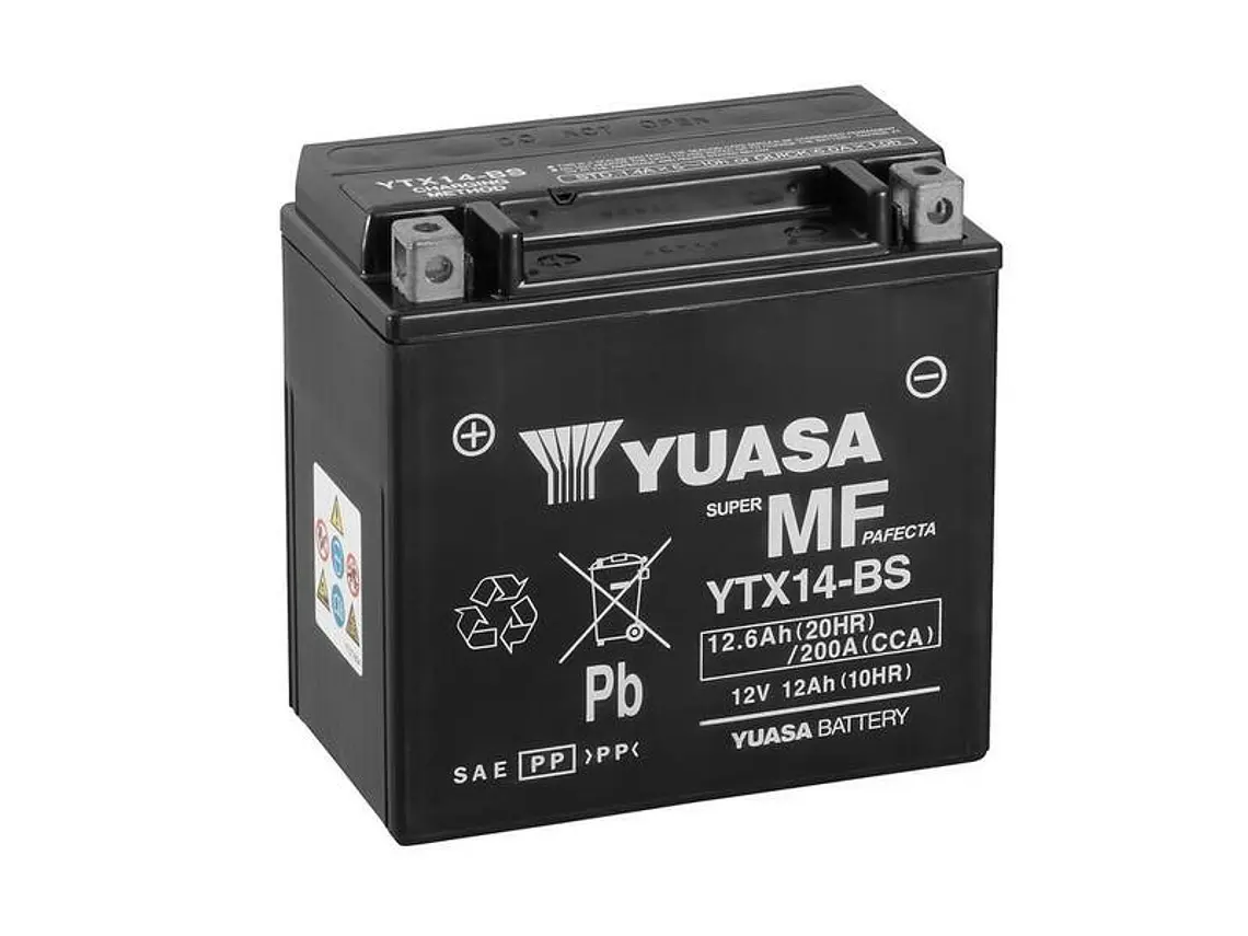 Bateria Yuasa YTX14-BS 1