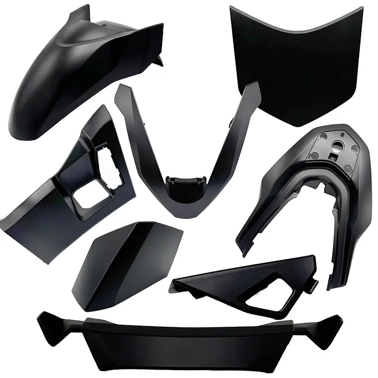 Kit Plásticos Honda PCX 125 Preto Mate 2025> 2