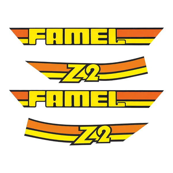 Kit Autocolantes Famel Z2 1