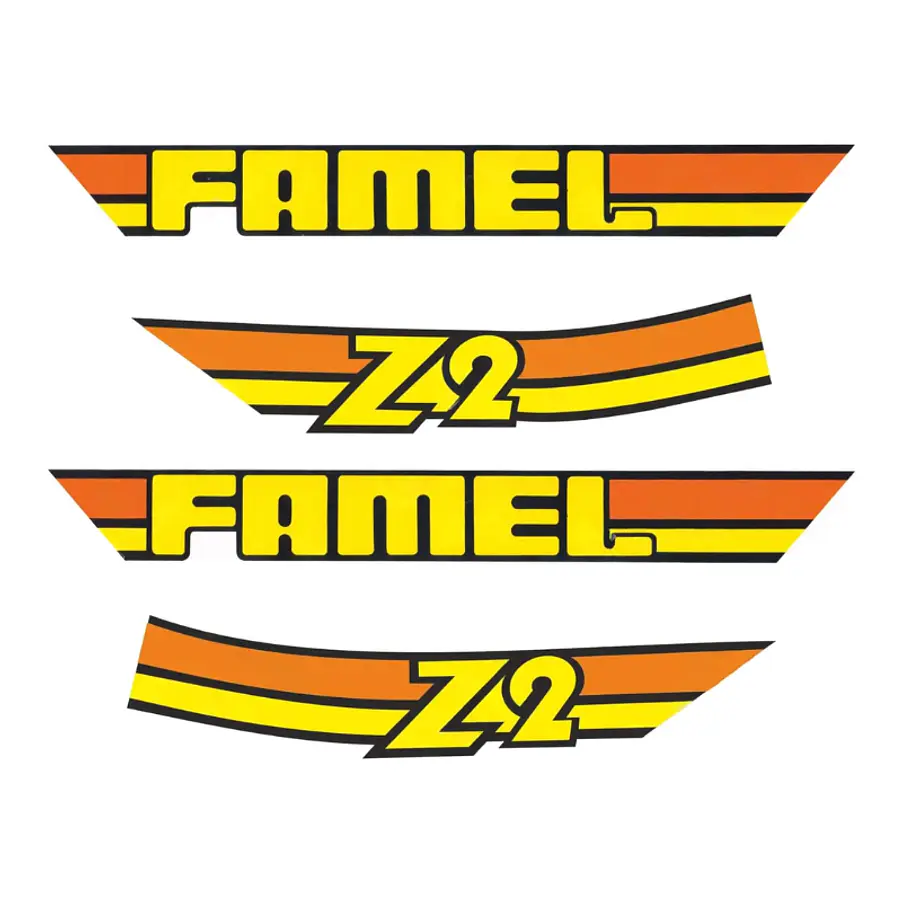 Kit Autocolantes Famel Z2 1