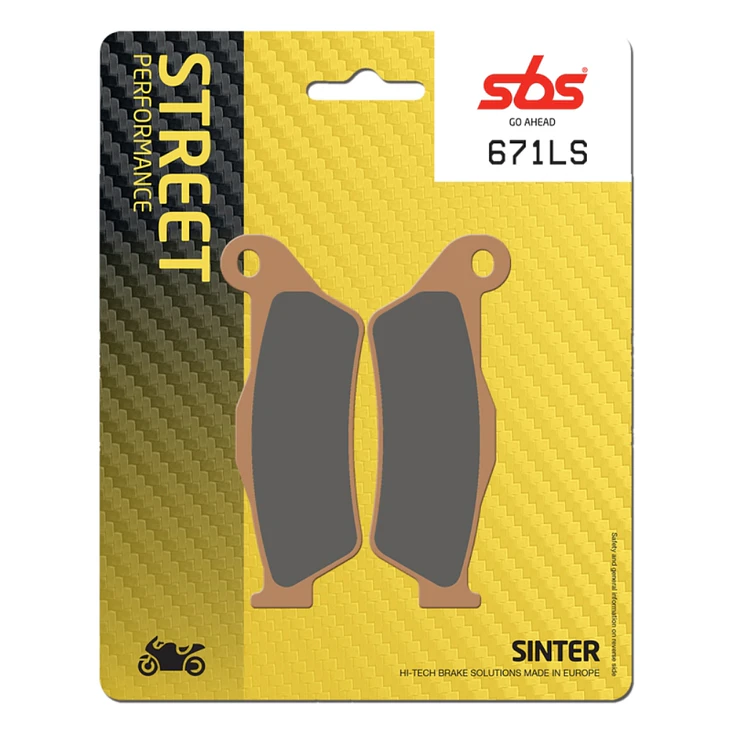 Pastilhas de Travão 671LS - SBS  1