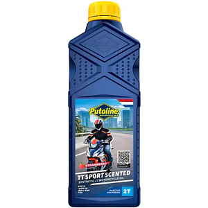 Óleo de Mistura 2T Putoline TT Scooter Scented (Aroma Morango) 1L