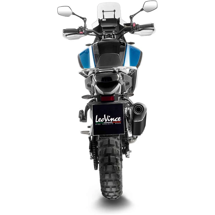 Ponteira Escape LeoVince Slip-On LV-14 Black Edition CF MOTO MT 450 2024-2026  4