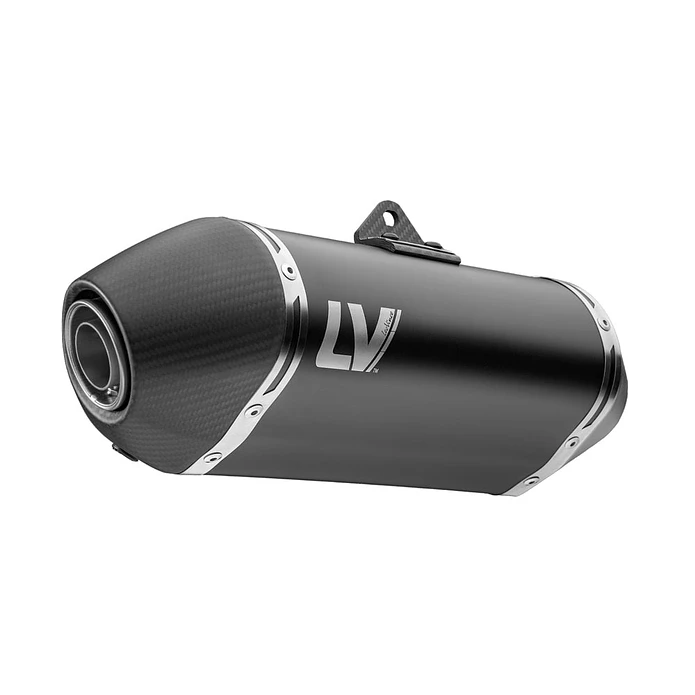 Ponteira Escape LeoVince Slip-On LV-14 Black Edition CF MOTO MT 450 2024-2026  1