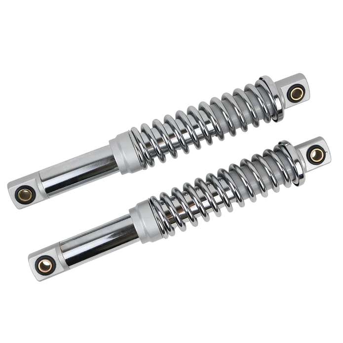Amortecedores Reforçados Cromados 310mm Sachs 2