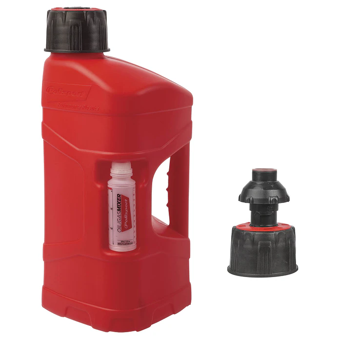 Bidão de Gasolina ProOctane 10L com Válvula de Enchimento Rápido Vermelho - Polisport 1