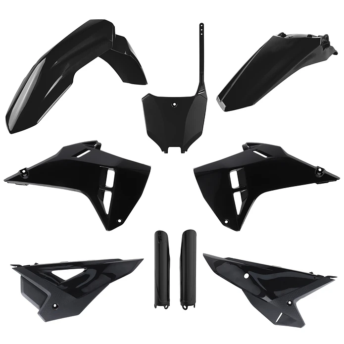 Kit Plásticos Restyling Honda CRF 250R (2022-2024) / CRF 450R (2021-2024) Estilo 2025 Preto - Polisport 1