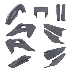 Kit Plásticos Completo Husqvarna TE / FE (2020-2023) Nardo Grey - Polisport