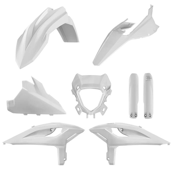 Kit Plásticos Completo Beta RR X-Pro 2T / 4T 2025 Branco - Polisport 1