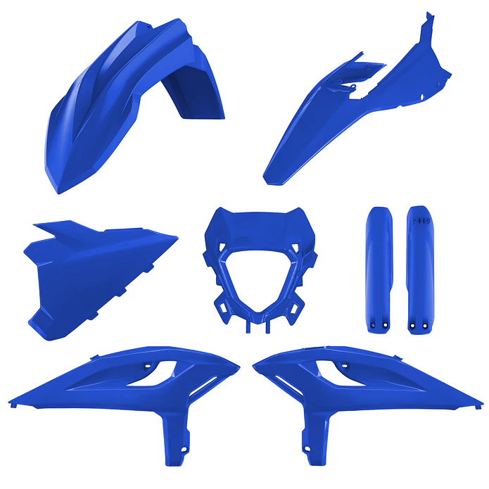 Kit Plásticos Completo Beta RR 2T / 4T (2025-2026) Azul Racing - Polisport 1