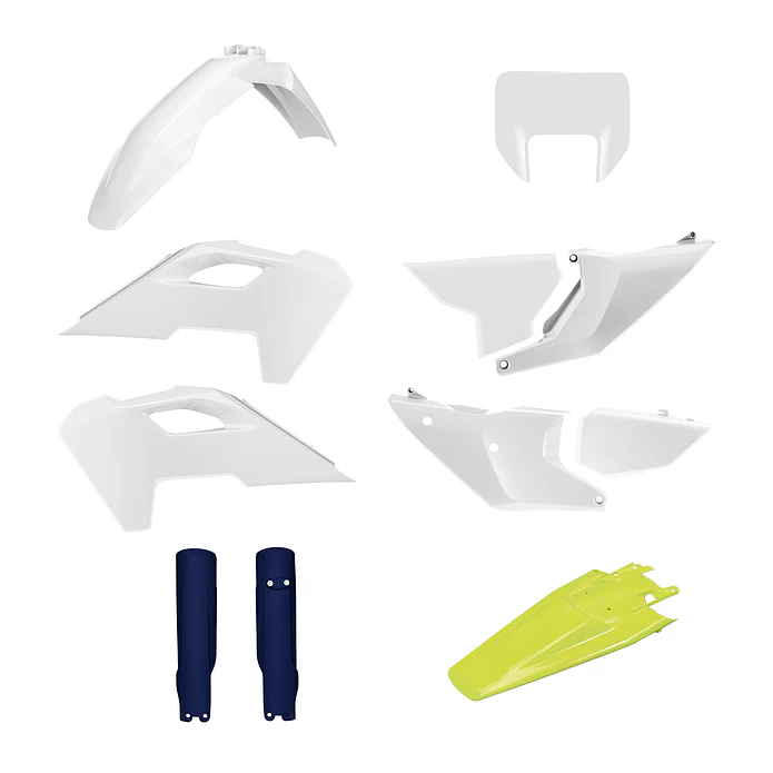 Kit Plásticos Completo com Porta-Farol Husqvarna TE / FE (2024-2025) Cor OEM - Polisport 1