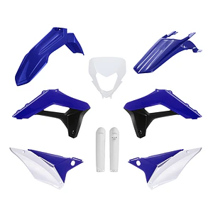 Kit Plásticos Completo Sherco SE-R / SEF-R 2024 Azul e Branco - Polisport