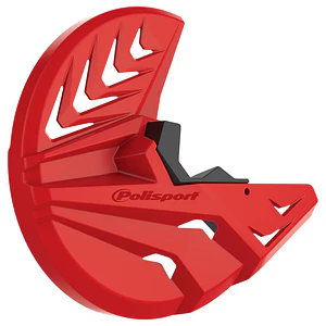 Proteção Disco e Forqueta Beta RR 2T / 4T (2013-2018) Vermelho - Polisport