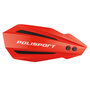 Proteções de Mãos MX Bullit GasGas EC / MC (2021-2026) Vermelho e Branco - Polisport
