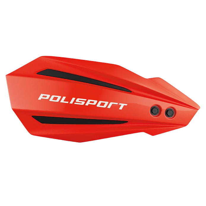 Proteções de Mãos MX Bullit GasGas EC / MC (2021-2026) Vermelho e Branco - Polisport 1