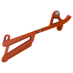 Proteção de Pinhão KTM / Husqvarna 250 / 300 / 450 (2016-2023) Laranja - Polisport